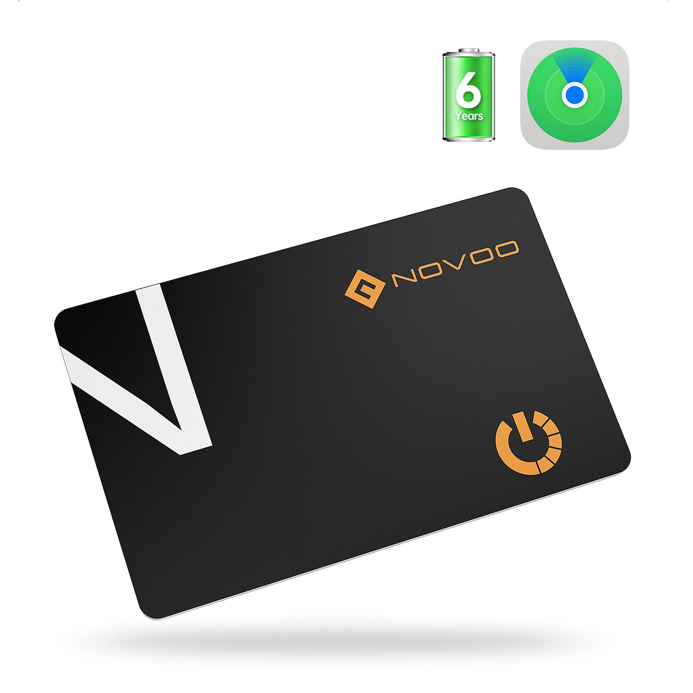 NOVOO Smart Bluetooth Wallet Tracker Card (iOS Only)