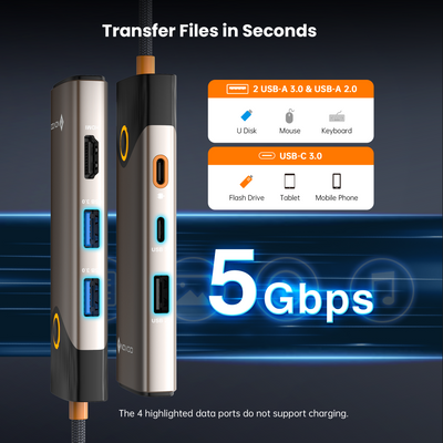 NOVOO T7 7-IN-1 USB C Docking Station